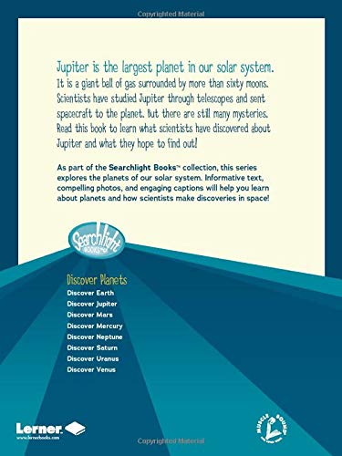 Discover Jupiter - Searchlight Books ™ | Explore Planets & Space for Kids | Perfect for Homeschooling & Astronomy Enthusiasts