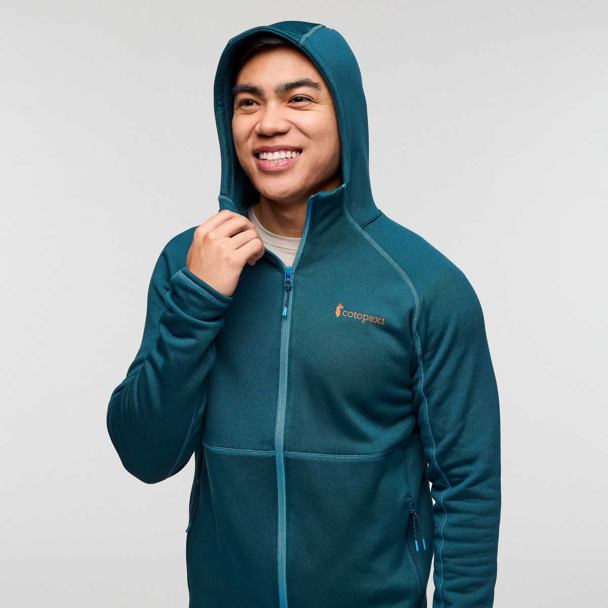 Cotopaxi Tempa Fleece Hooded Jacket for Men - Lightweight & Warm Outdoor Fleece Jacket for Hiking, Camping & Casual Wear