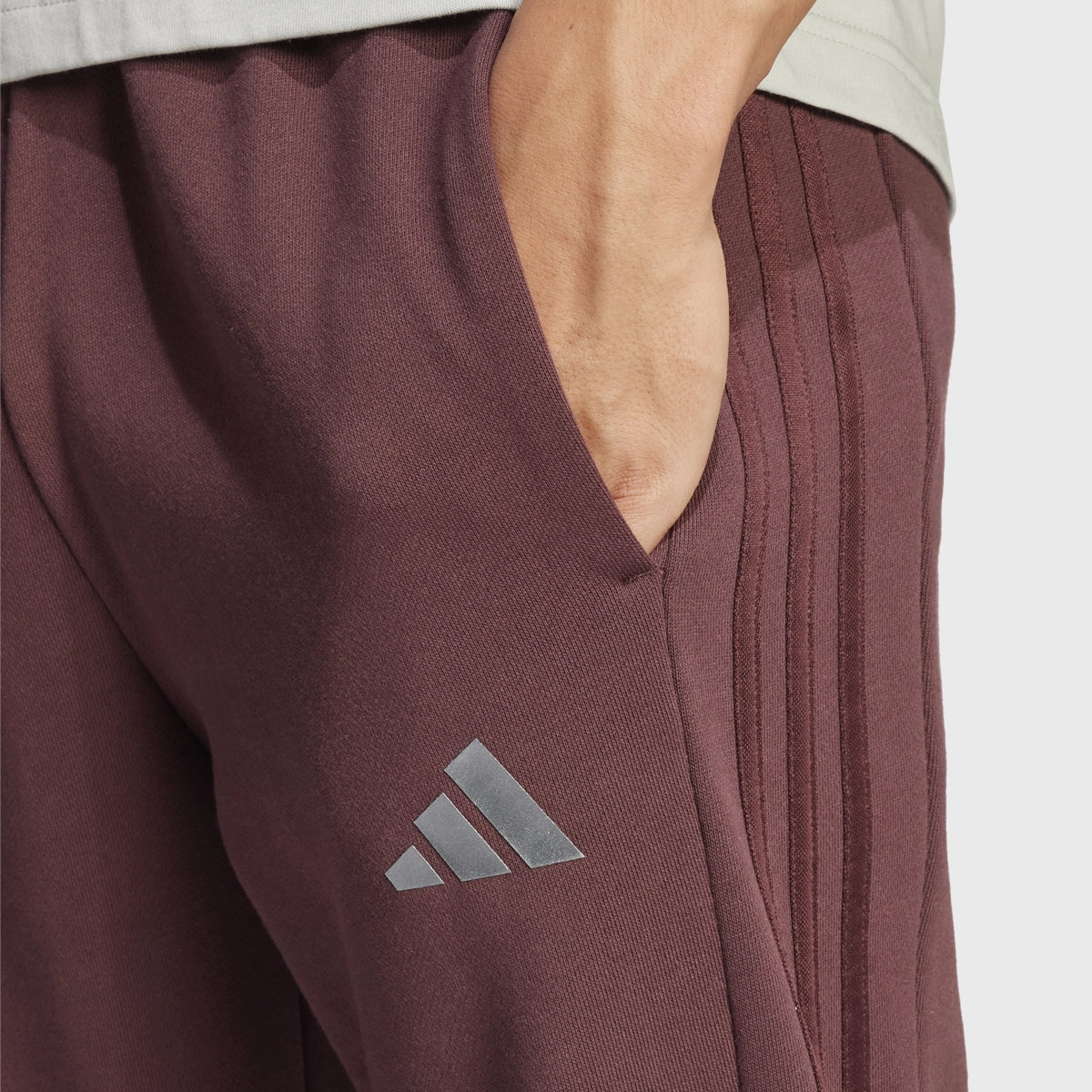 Adidas All Blacks Sweatpants for Men - Aurora Ruby Red Joggers with Pockets | Comfortable Athletic Pants for Running, Gym & Lounge Wear