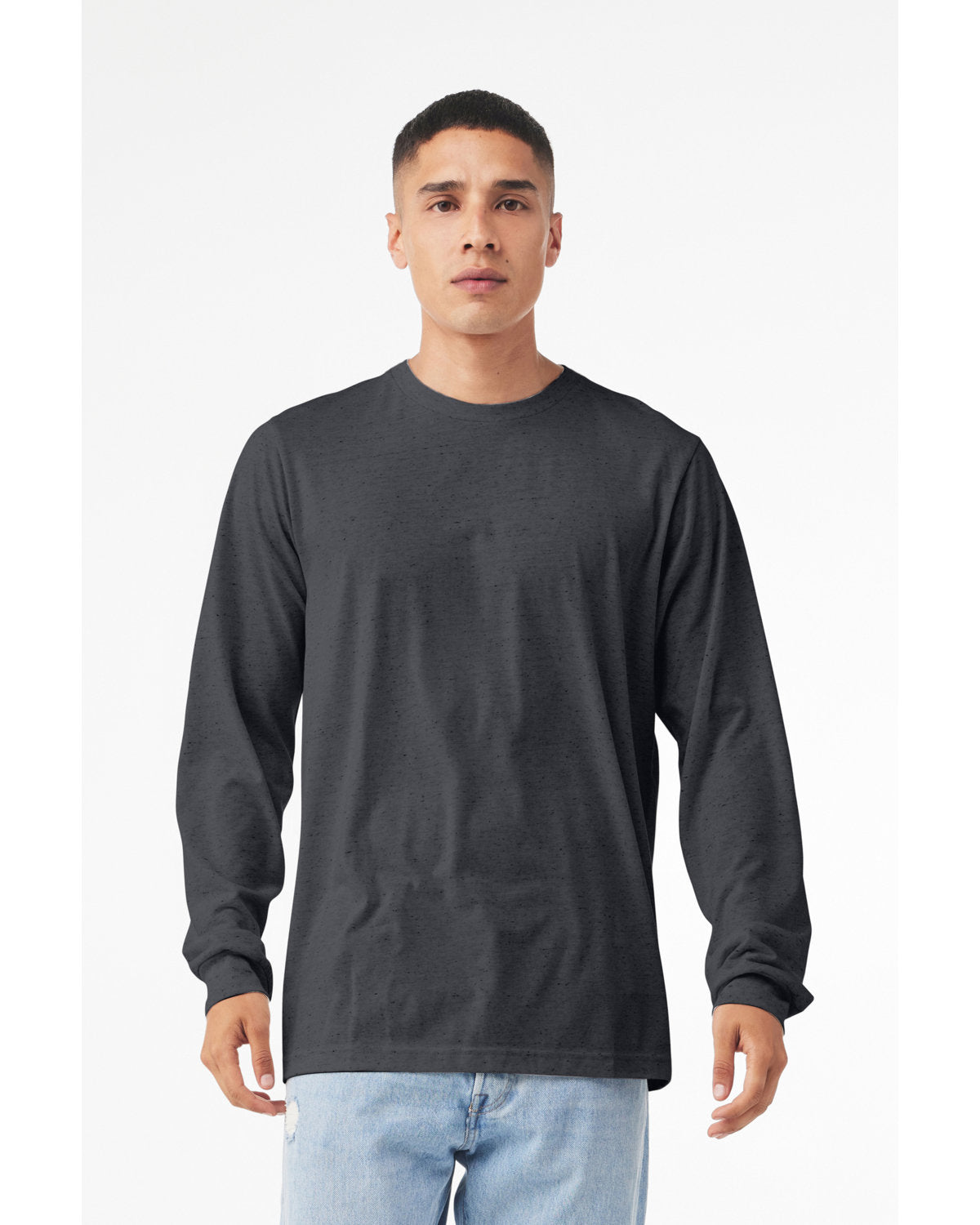 Bella + Canvas 3501CVC Unisex Long Sleeve T-Shirt - Soft CVC Jersey Crewneck Tee for Men & Women - Perfect for Casual Wear, Layering & Everyday Comfort