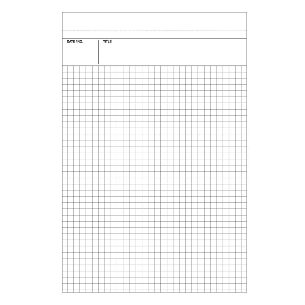 Mnemosyne HN188A A5 Spiral Notebook with Folder - Black, 5.8