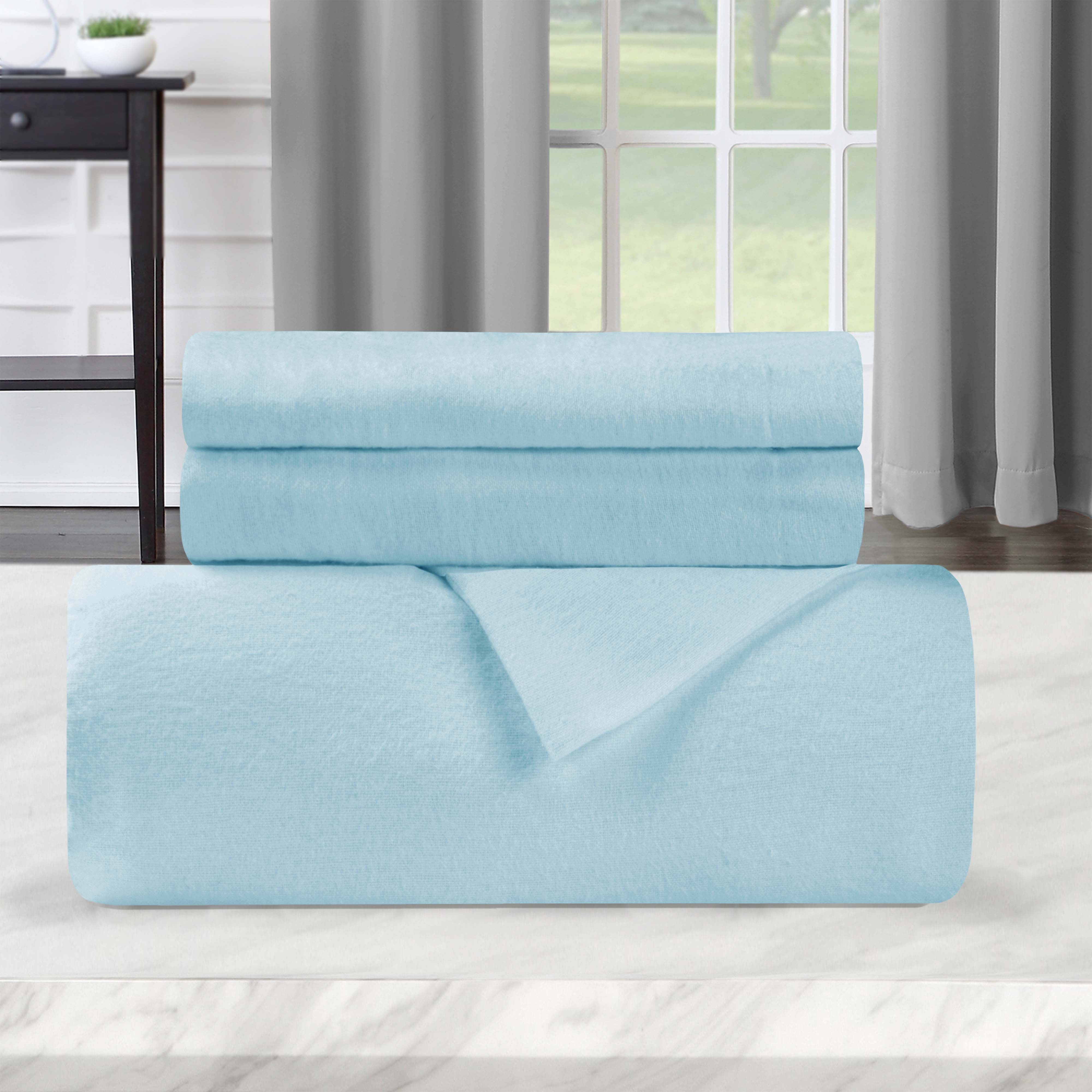 Premium 100% Cotton Flannel Duvet Cover Set - Soft & Cozy Bedding for Winter - Perfect for Master Bedroom, Guest Room & Cold Weather Comfort