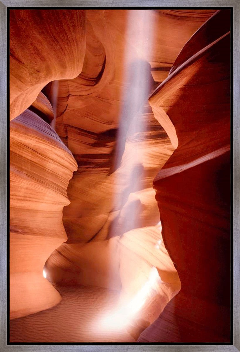 Antelope Canyon Light Gallery Wrap Canvas Print - Stunning Nature Wall Art for Living Room, Bedroom & Office Decor