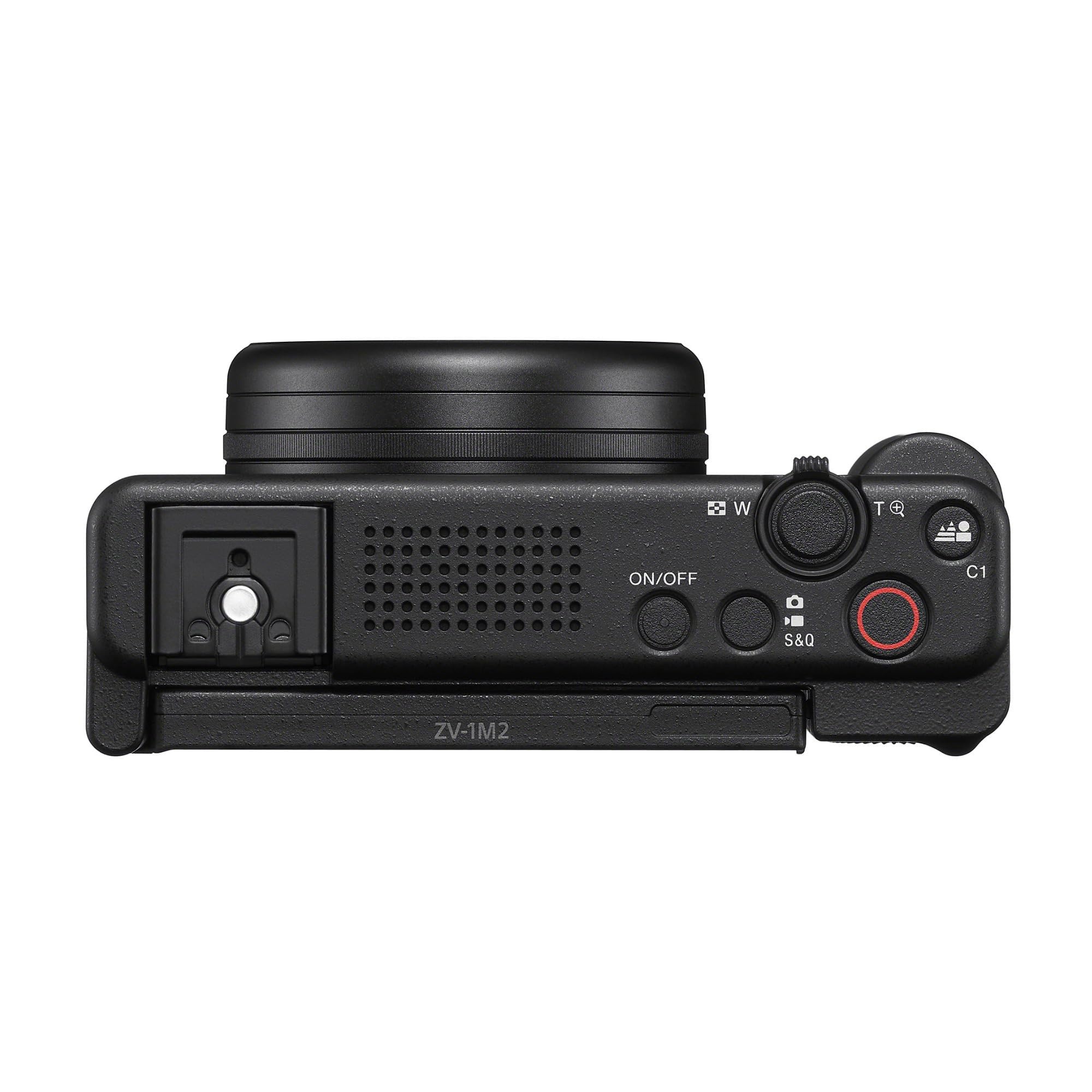 Sony ZV-1 II Vlog Camera 4K with Flip Screen & Built-in Mic - Best for YouTube, TikTok & Travel Vlogging - Black (Perfect for Content Creators, Vloggers & Beginners)