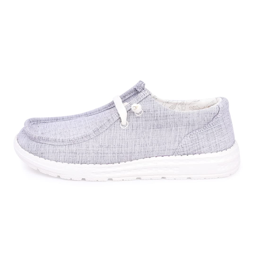 BENEKER Women's Slip-On Loafers - Comfortable Casual Canvas Boat Shoes for Walking, Breathable Low Top Sneakers | Perfect for Work, Travel & Everyday Wear
