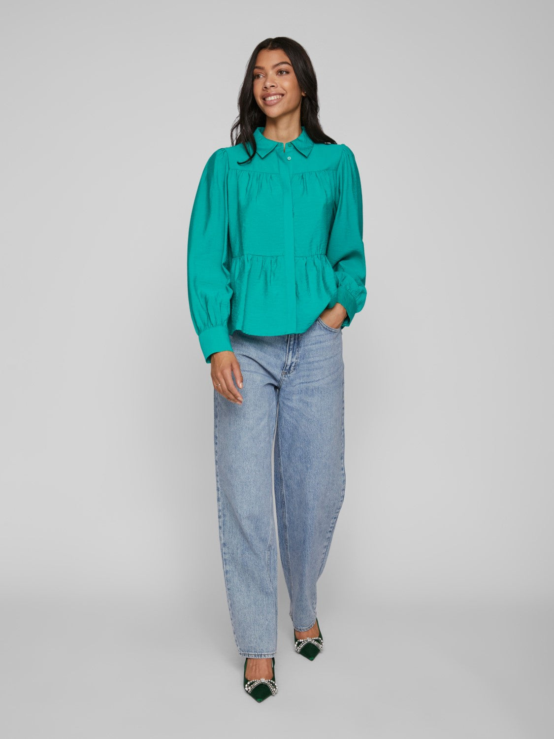 Atria Shirt (Alhambra) - Stylish Women's Blouse for Casual Wear & Office Outfits | Perfect for Everyday Fashion & Professional Looks