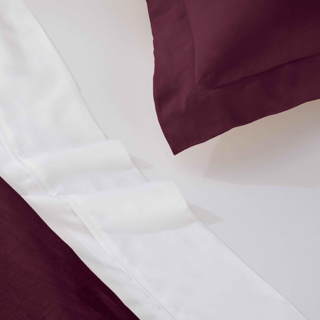 Premium Egyptian Cotton 400 Thread Count Duvet Cover Set - Ultra Soft & Breathable Bedding for Luxury Hotels & Master Bedrooms