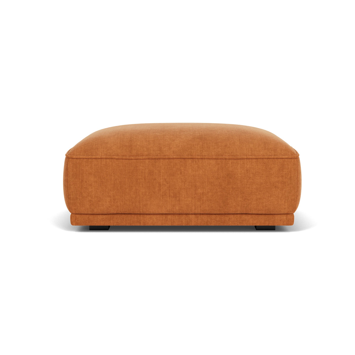 Leonora Fabric Storage Ottoman with Tufted Top - Stylish Footrest, Coffee Table & Extra Seating for Living Room, Bedroom & Dorm