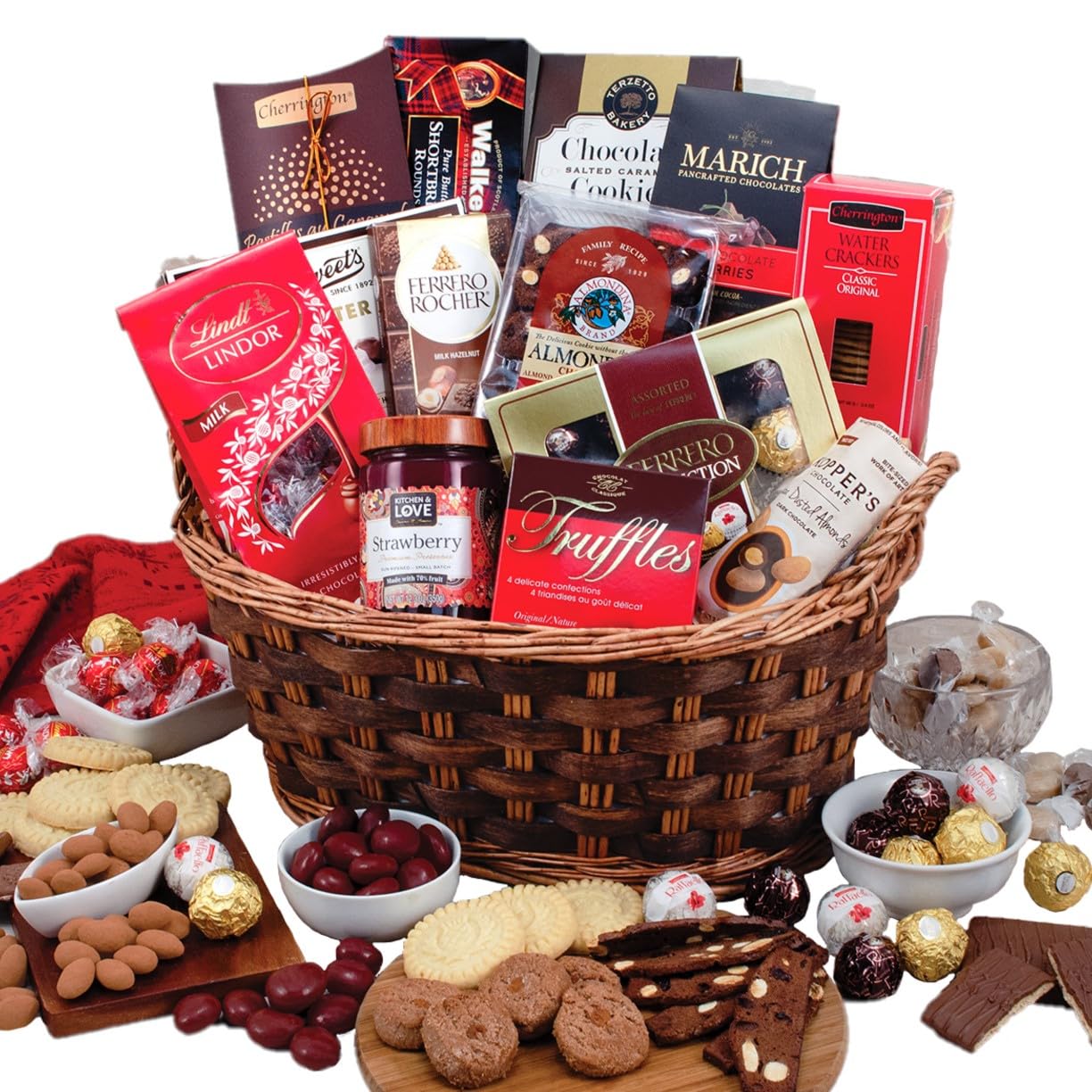 Premium Beacon Hill Gourmet Gift Basket - Deluxe Assorted Snacks & Treats for Holidays, Corporate Gifts & Special Occasions