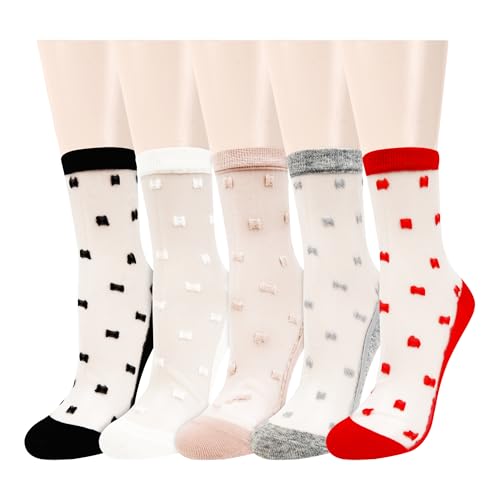 5 Pack-little Bow(black,white,pink,grey,red)
