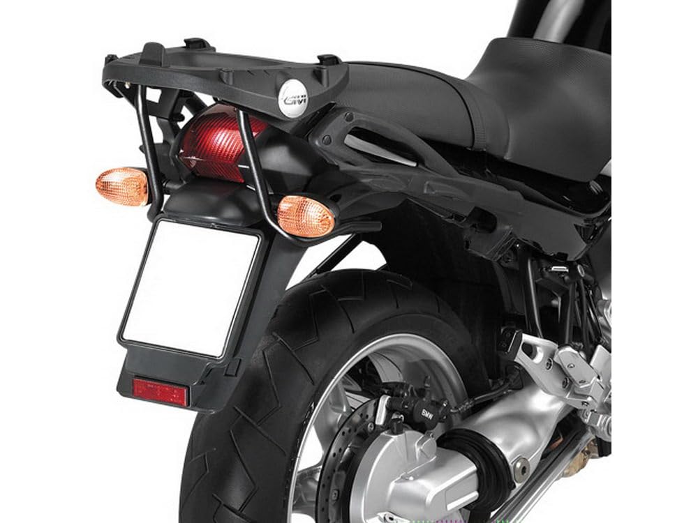 GIVI SR683 Motorcycle Rear Rack - Universal Fit for Most Bikes - Perfect for Touring, Commuting & Cargo Transport
