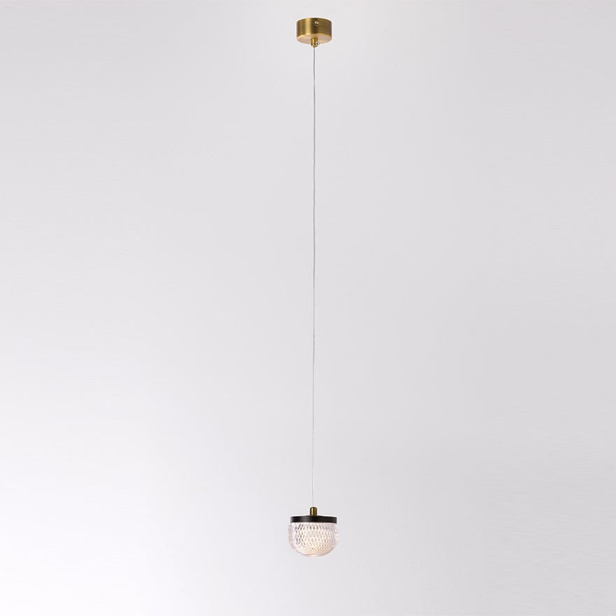 CATERPILLAR 1 LED Pendant Light - Modern Industrial Lighting Fixture for Home, Office, Restaurant & Bar Decor