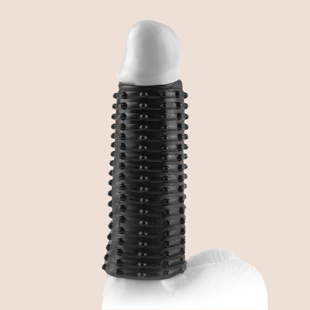 Fantasy X Tensions Magic Pleasure Sleeve for Men - Textured Stimulation Sleeve | Enhance Intimate Pleasure & Sensation | Perfect for Solo Play & Couples Fun