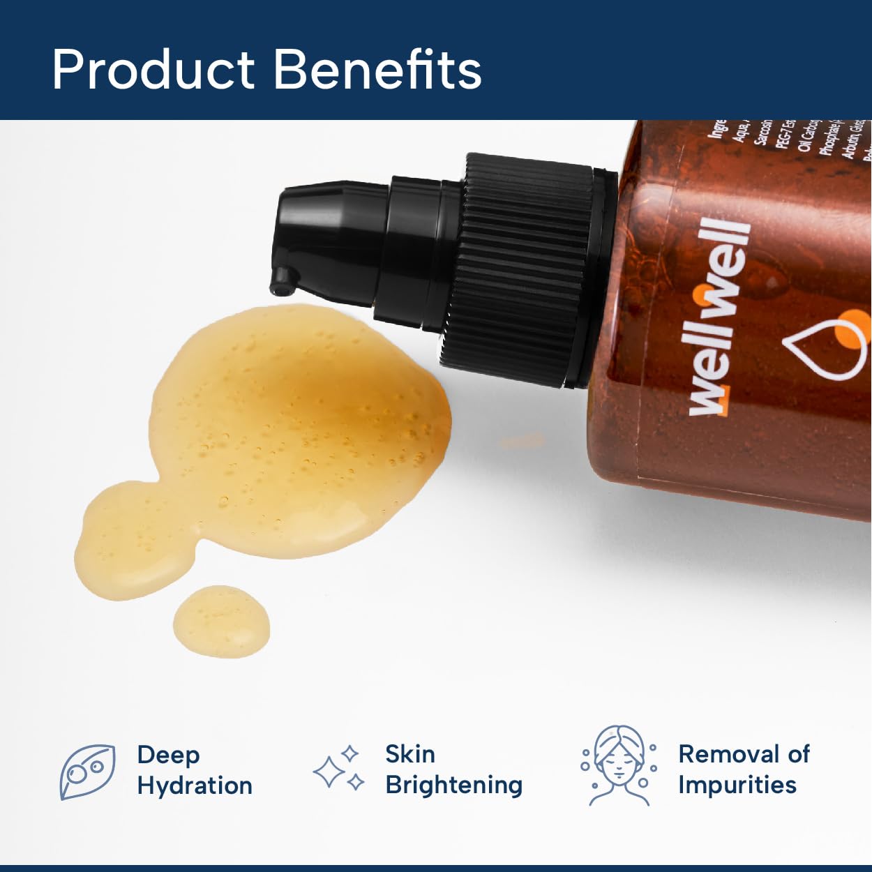 Sulphate Free Gentle Face Wash for Dry to Normal & Sensitive Skin - Fragrance Free with Glutathione & Arbutin to Brighten Skin, Hyaluronic Acid for Hydration (120ml) | Daily Cleanser for Soft, Glowing Complexion | Perfect for Morning & Night Skincare Routine