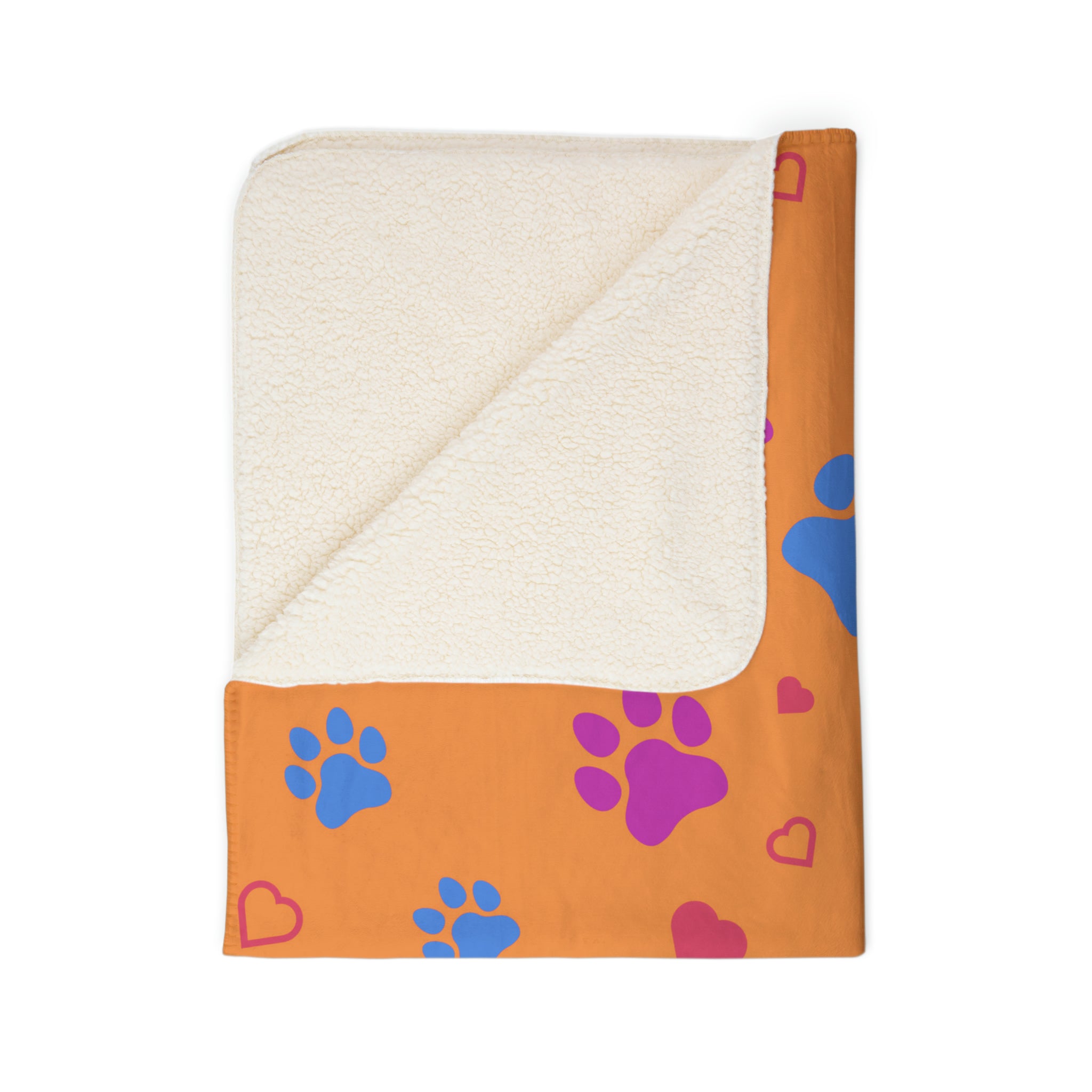 Cozy Dog Fleece Sherpa Blanket - Soft & Warm Pet Throw for Dogs & Dog Lovers - Perfect for Couch, Bed & Winter Snuggles
