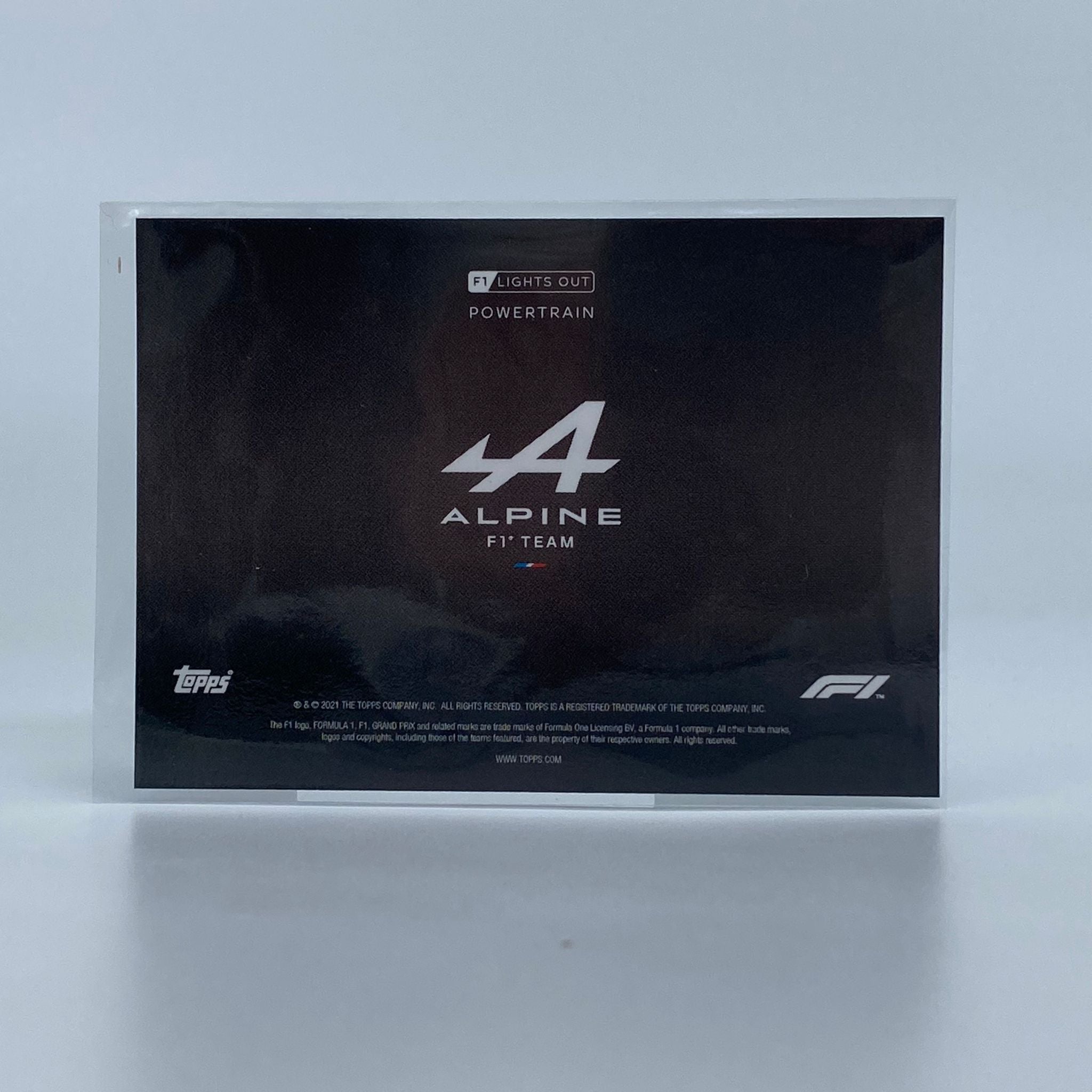 Alpine F1 Team Powertrain Blue Parallel - Limited Edition F1 Racing Merchandise & Collectibles for Fans and Enthusiasts | Perfect for Display, Gifts, and Racing Memorabilia Collections