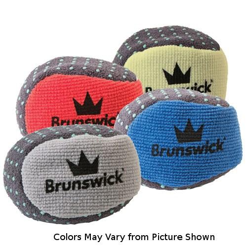 Brunswick Microfiber EZ Grip Bowling Ball - Perfect for League Play & Practice Sessions | Enhanced Control & Comfort for Bowlers of All Levels