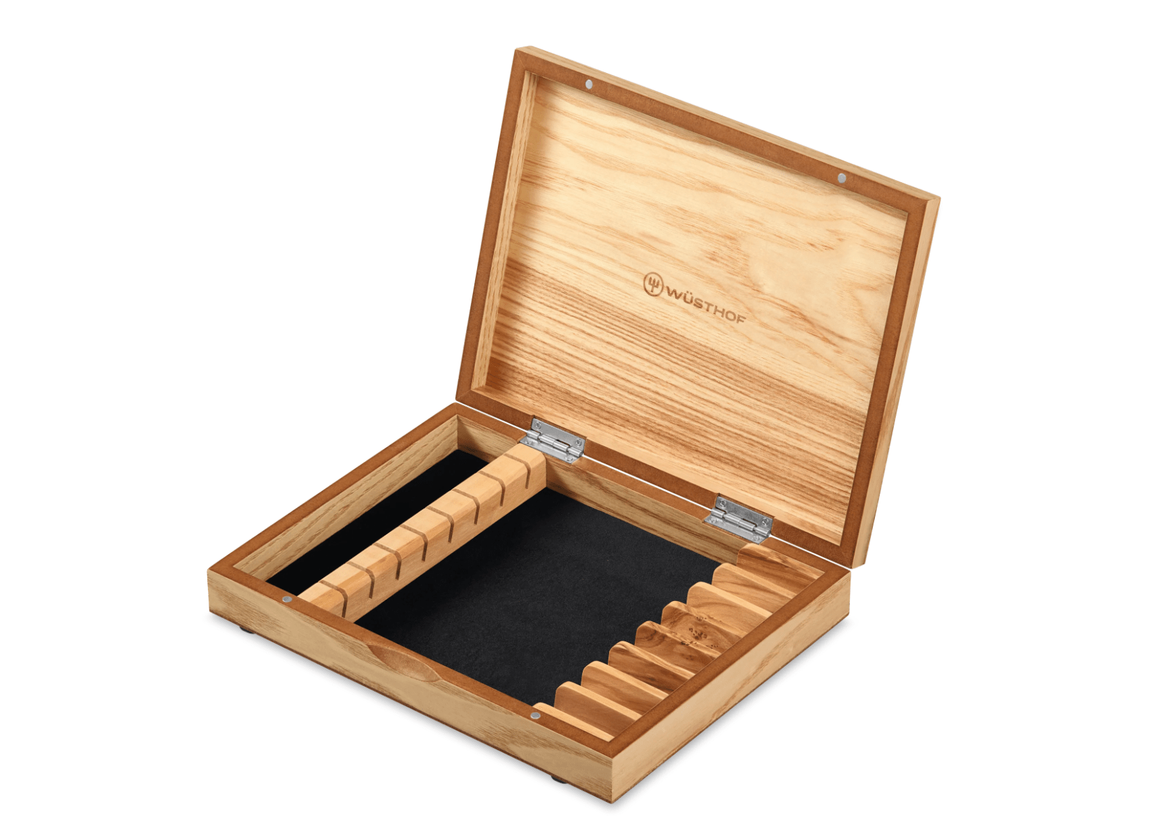 Premium Wusthof 8-Piece Stainless Steel Steak Knife Set with Olivewood Gift Box - Perfect for Fine Dining, BBQ Parties & Wedding Gifts