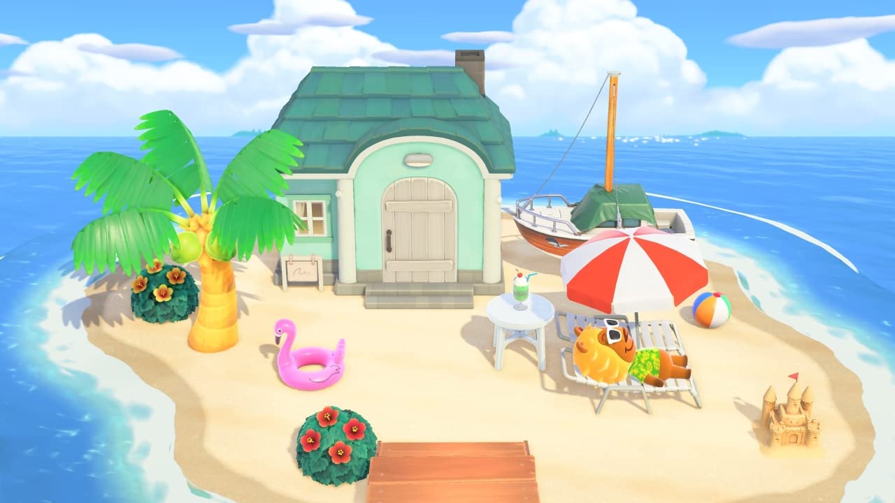 Animal Crossing: New Horizons Happy Home Paradise DLC - Nintendo Switch Digital Download Code | Expand Your Island Life with Custom Vacation Homes & Design Paradise for Villagers