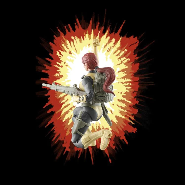 G.I. Joe Classified Series Retro Collection Scarlett Action Figure - 6-Inch Collectible Toy with Accessories for Display & Play | Perfect for Fans, Collectors & Nostalgic Gift Giving