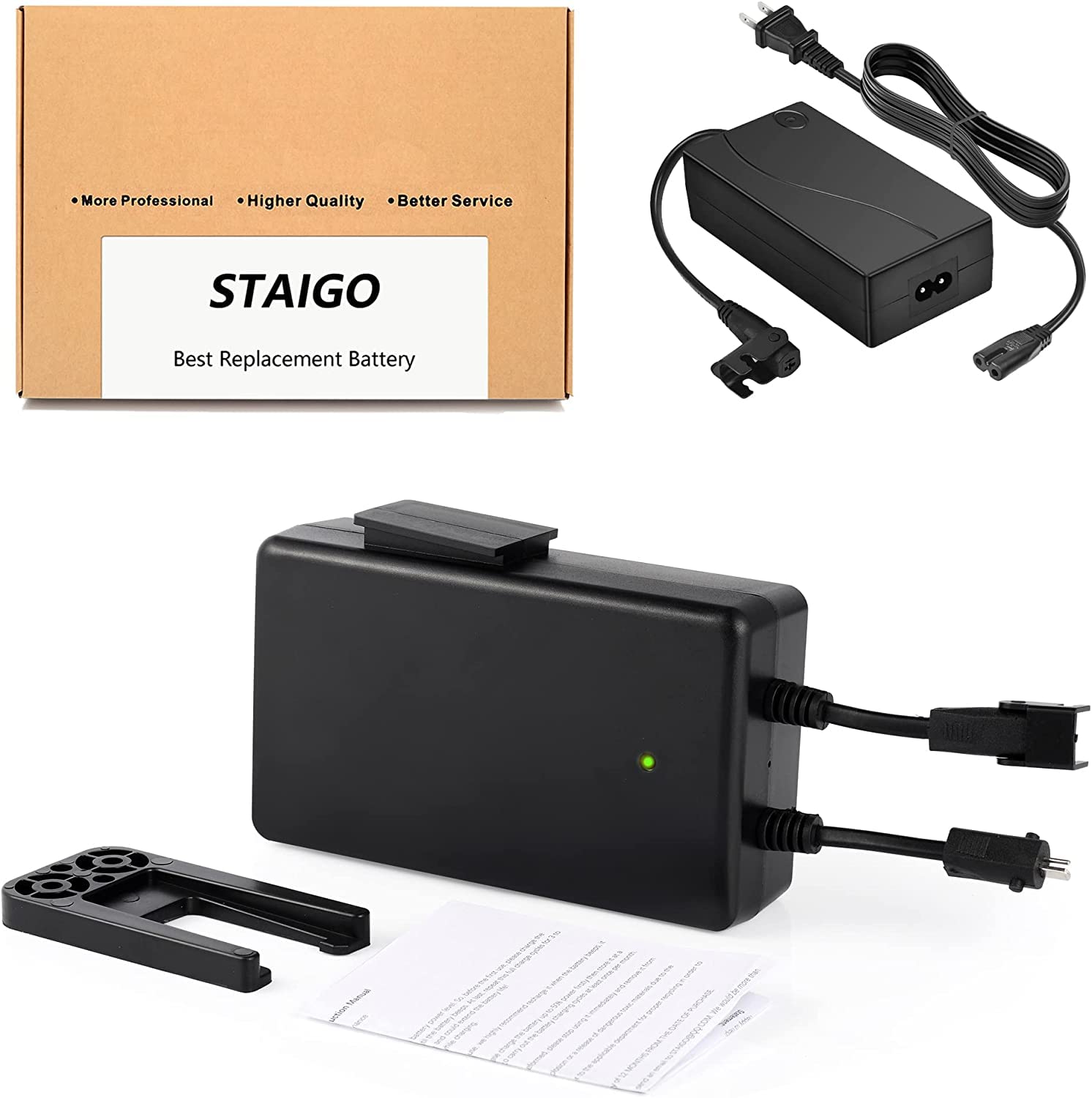 STAIGO Wireless Battery Pack with Charger for Power Recliner, Lift Chair & Electric Motion Furniture - Compatible with Okin, Limoss, Lazboy, Berkline, Med - Perfect for Home Theater, Living Room & Elderly Care