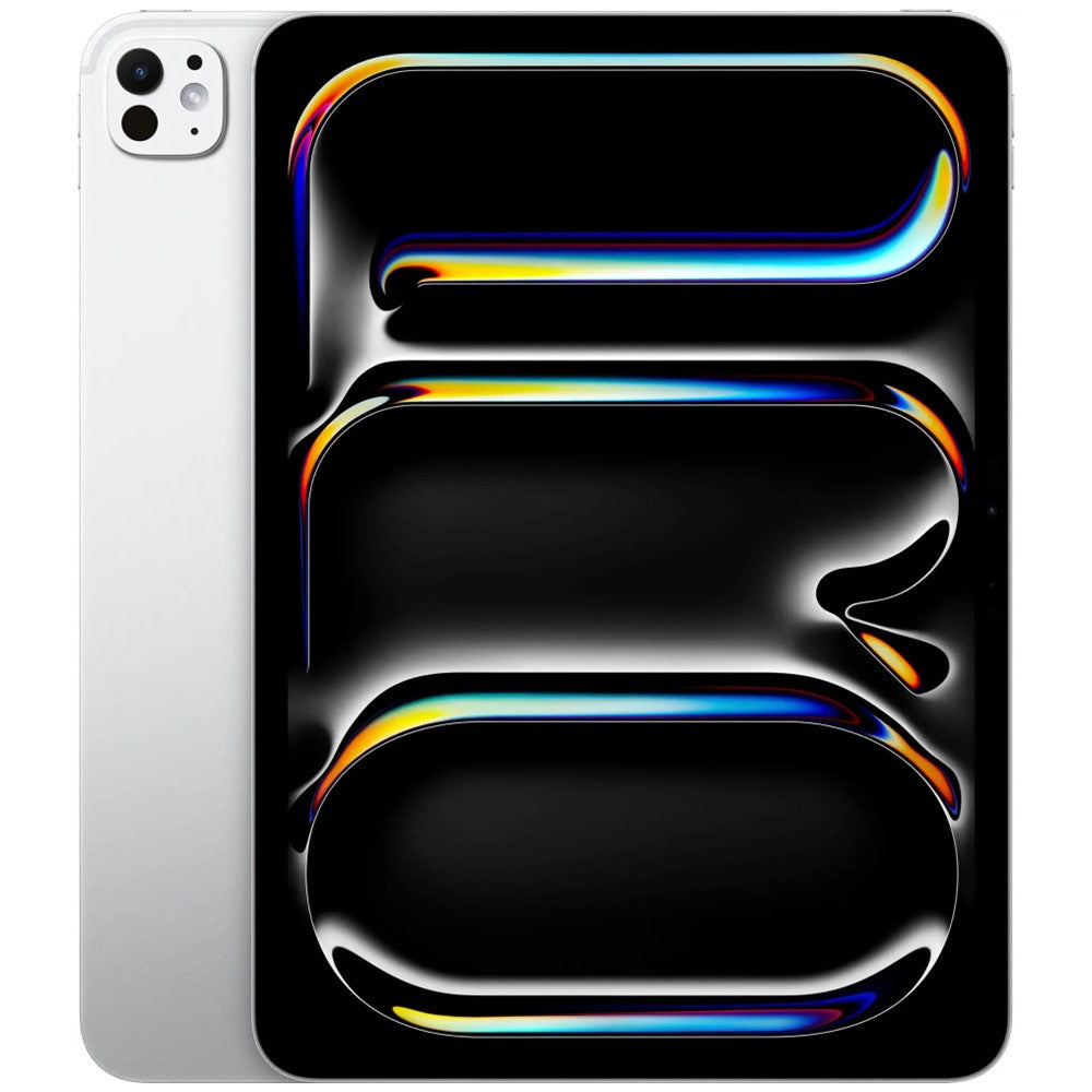 Apple iPad Pro 13 (M4) 2024 5G Tablet - 1TB Storage, Wi-Fi + LTE, Global Unlocked GSM/CDMA - Renewed Like New Silver - Perfect for Business, Creative Work & Entertainment
