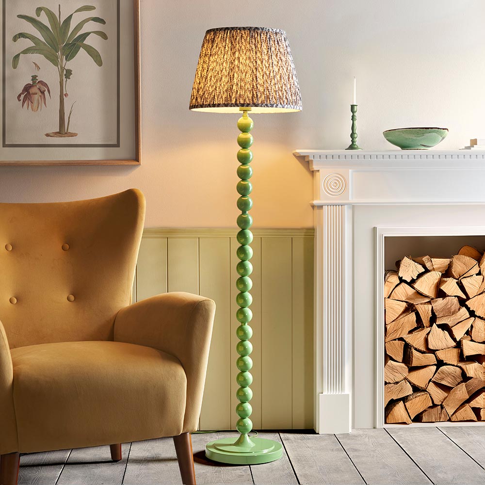 Auralis Leaf Floor Lamp with E27 Socket - Modern Adjustable Standing Light for Living Room, Bedroom & Office - Multiple Finishes Available