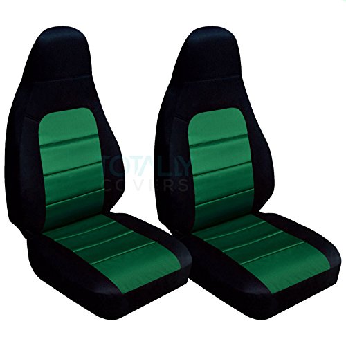 Black and Emerald Green