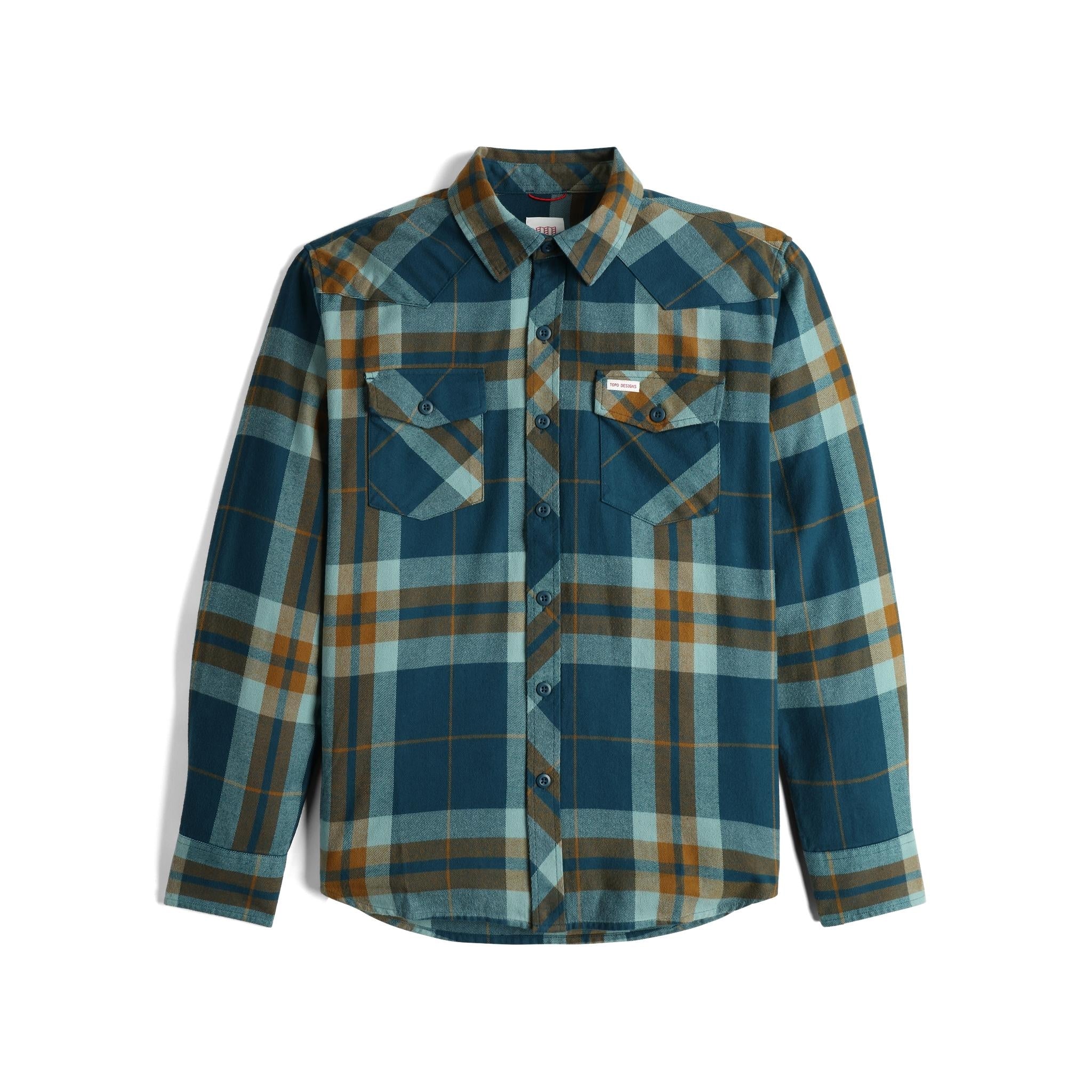 Men's Mountain Shirt Long Sleeve Hiking Shirt - Breathable Quick-Dry Outdoor Shirt for Camping, Trekking & Adventure Activities