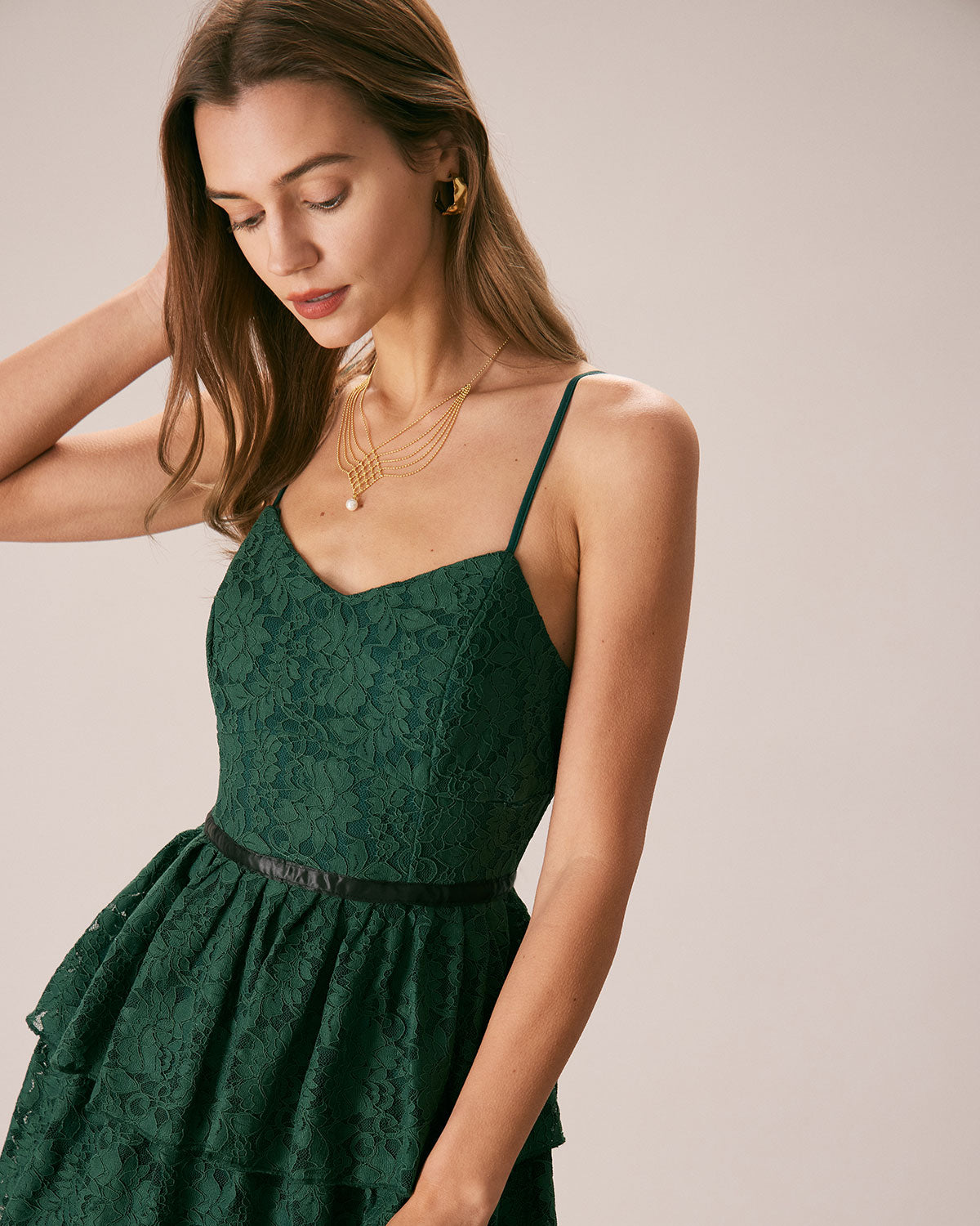 Elegant Green Sweetheart Neckline Maxi Dress for Women - Perfect for Weddings, Parties & Summer Vacations