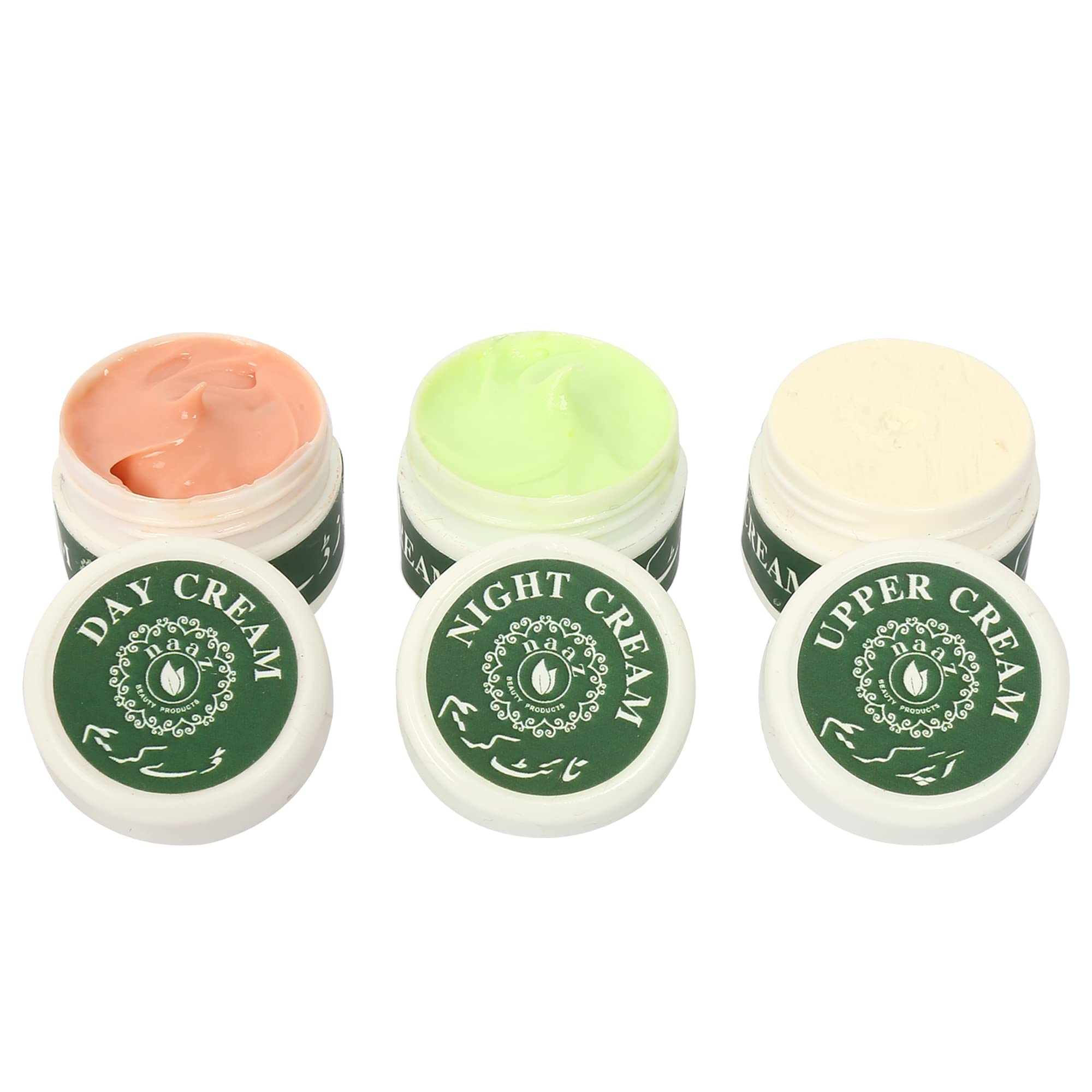 Naaz Pimple Cream Set - Day Cream, Night Cream & Upper Cream for Acne Treatment (300g) | Clear Skin Solution for Teens & Adults | Perfect for Daily Skincare Routine & Overnight Repair