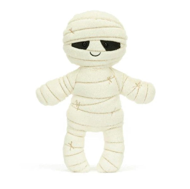 Jellycat Mummy Bob Stuffed Animal Plush Toy - Soft & Cuddly Comfort Toy for Babies, Kids & Adults | Perfect for Nursery Decor, Gift Giving & Anxiety Relief