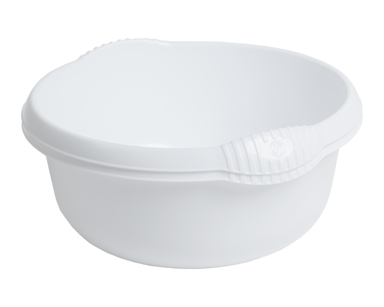 32cm Round White Ceramic Bowl - Elegant Dining & Serving Bowl for Soup, Salad, Pasta - Perfect for Home Kitchen & Restaurant Use