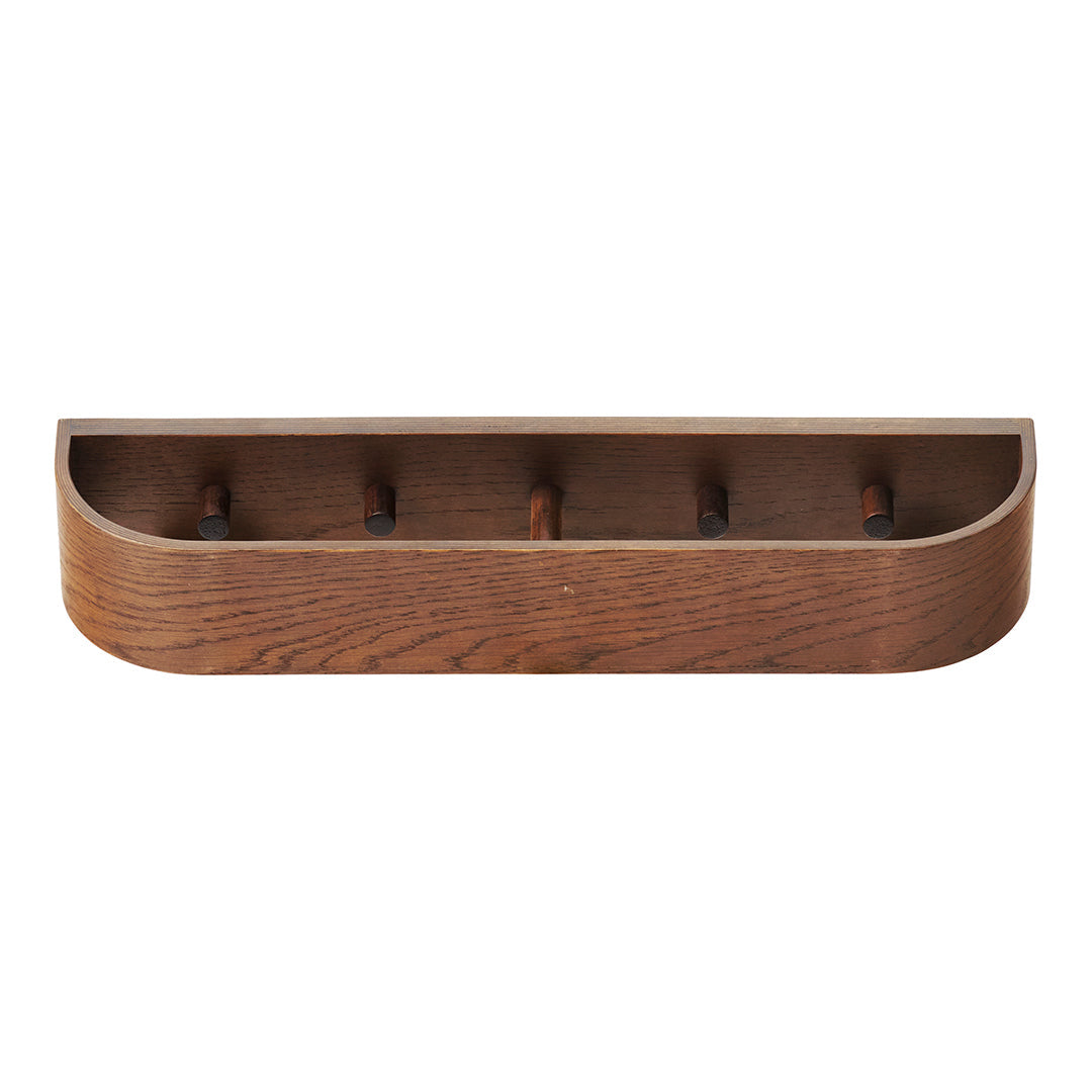 Nina Bruun Epoch Wooden Dish Rack - Modern Kitchen Organizer for Plates, Bowls & Utensils | Perfect for Small Spaces, Countertop Storage & Drying Dishes