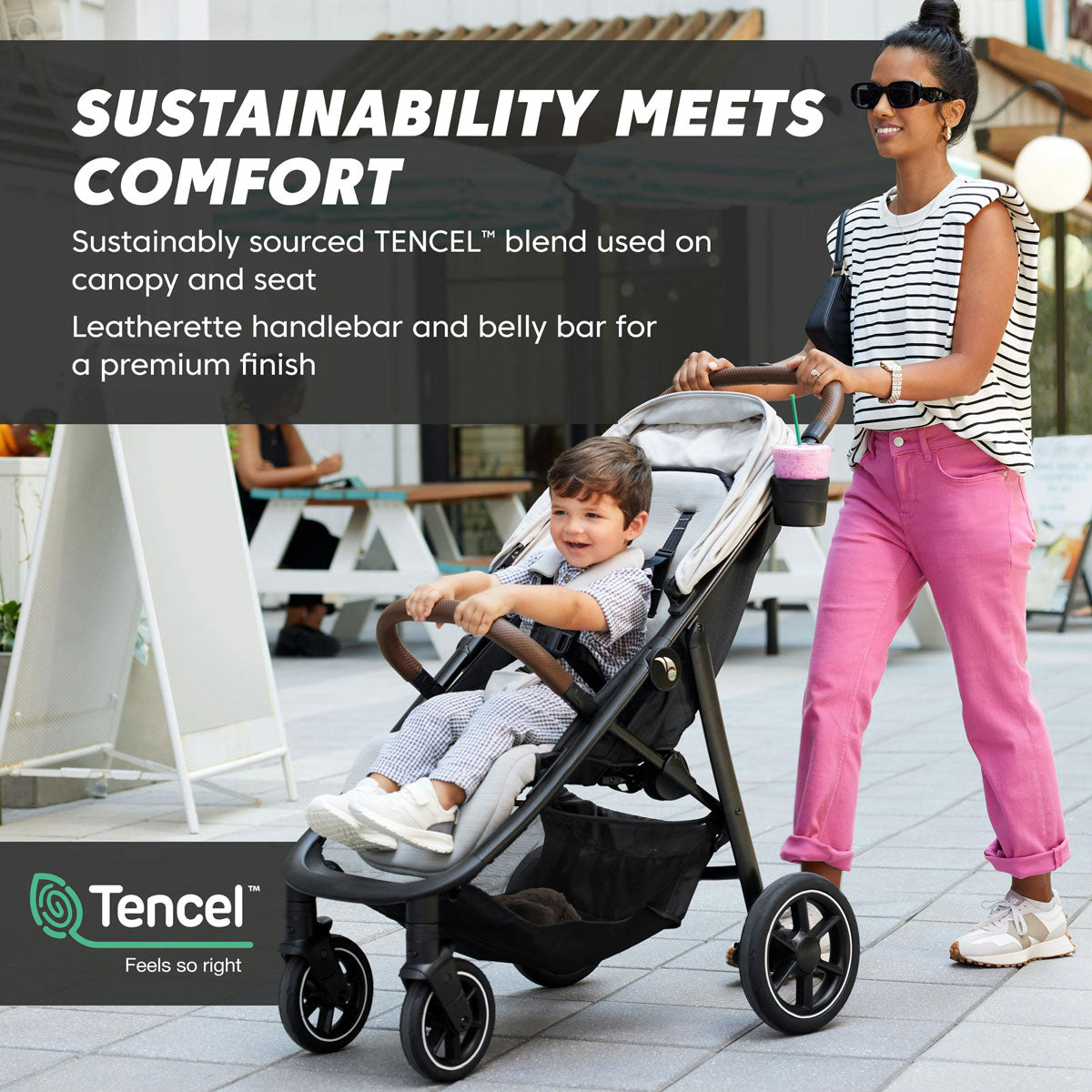 Baby Jogger City Mini Air Single Stroller - Lightweight Compact Stroller for Infants & Toddlers | Perfect for Travel, Jogging & Everyday Use