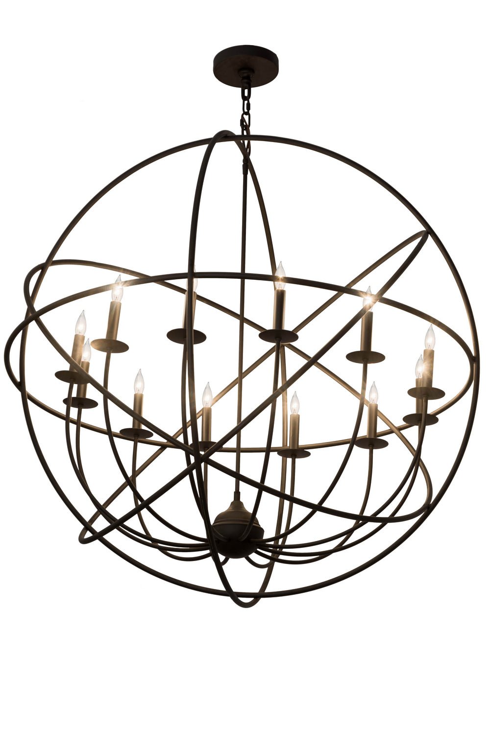 12-Light Crystal Chandelier for Dining Room - Modern Elegant Ceiling Light Fixture for Home Decor | Perfect for Dining Room, Living Room, Bedroom, and Entryway Lighting