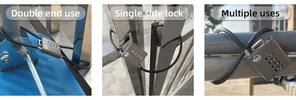4-Digit Combination Cable Lock - 31.5