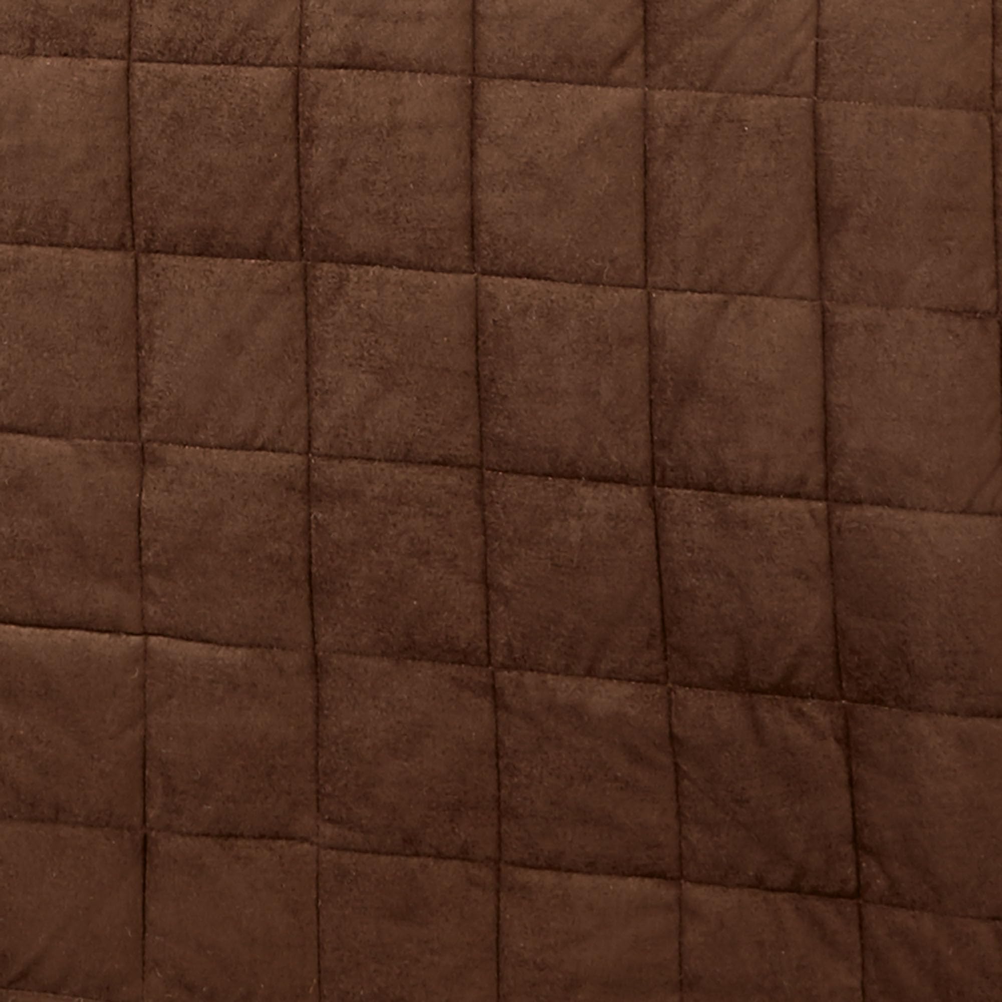Luxury Camden Bedding Set - Chocolate Brown Faux Suede Quilted Hollywood Daybed Cover with Bolster Shams & Pillows | 5-Piece Bedroom Decor for Guest Rooms, Dormitories & Small Spaces
