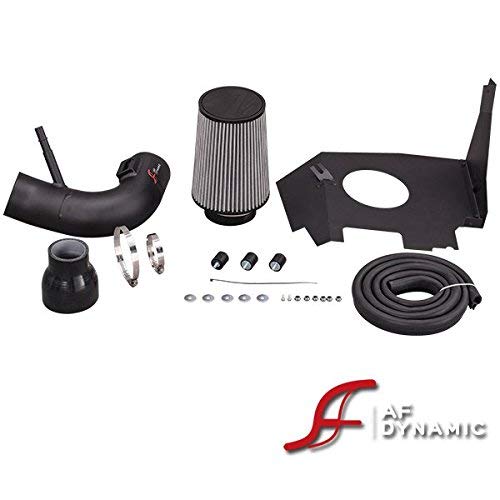 High-Performance Black Cold Air Intake System with Heat Shield - 1617-CC-HS-1 | Boost Engine Power & Fuel Efficiency for Cars, Trucks & SUVs