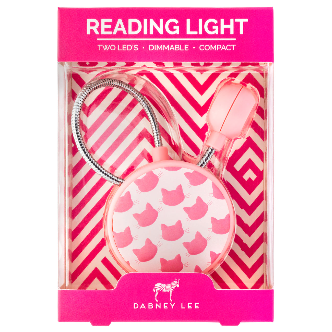 Dabney Lee Rechargeable LED Book Light for Reading in Bed - Adjustable Brightness, Eye Protection, Perfect for Night Reading, Studying, and Travel