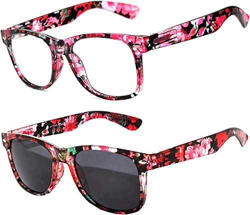 Red Floral Clear, Red Floral Smoke