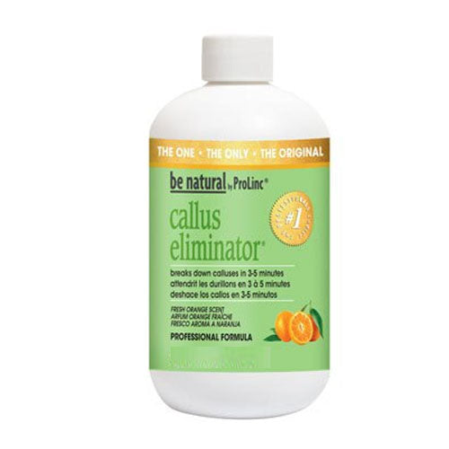 Be Natural Callus Eliminator - Fast-Acting Foot & Hand Callus Remover with Citrus Extract - Perfect for Pedicures, Dry Skin Care & At-Home Foot Spa Treatments