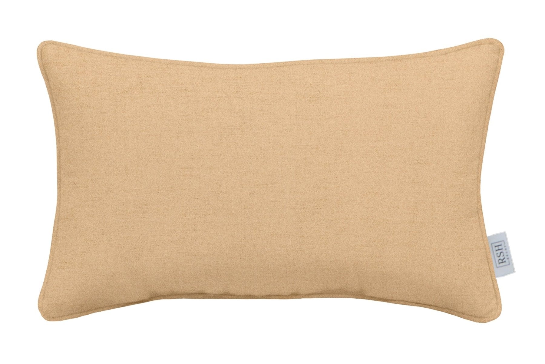 Sunbrella Cast Neutrals Lumbar Throw Pillow - Water-Resistant Outdoor Cushion for Patio, Sofa & Bed - Neutral Decorative Accent Pillow for Home & Garden