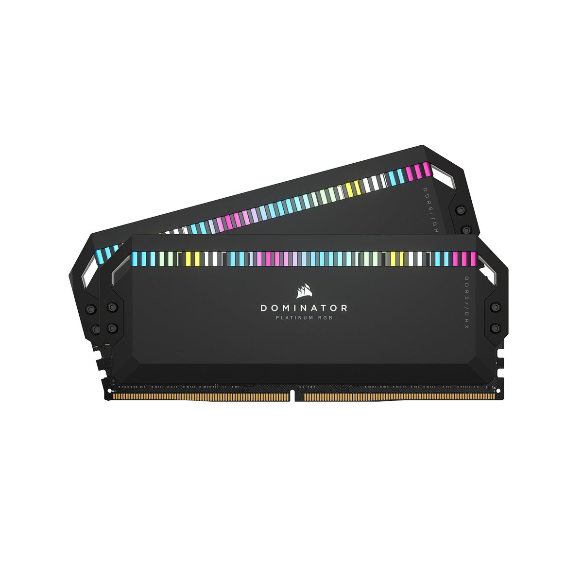 Corsair Dominator Platinum RGB 64GB (2x32GB) DDR5 6600MHz CL32 Desktop Memory Kit - High Performance Gaming RAM for PC, Workstation & Content Creation (CMT64GX5M2B6600C32) - Perfect for 4K Gaming, Video Editing & Multitasking