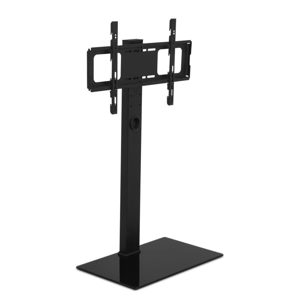 Adjustable TV Floor Stand for 32-70 Inch Screens - Swivel & Height Adjustable TV Mount Bracket - Perfect for Living Room, Bedroom, or Home Theater Setup (Black)