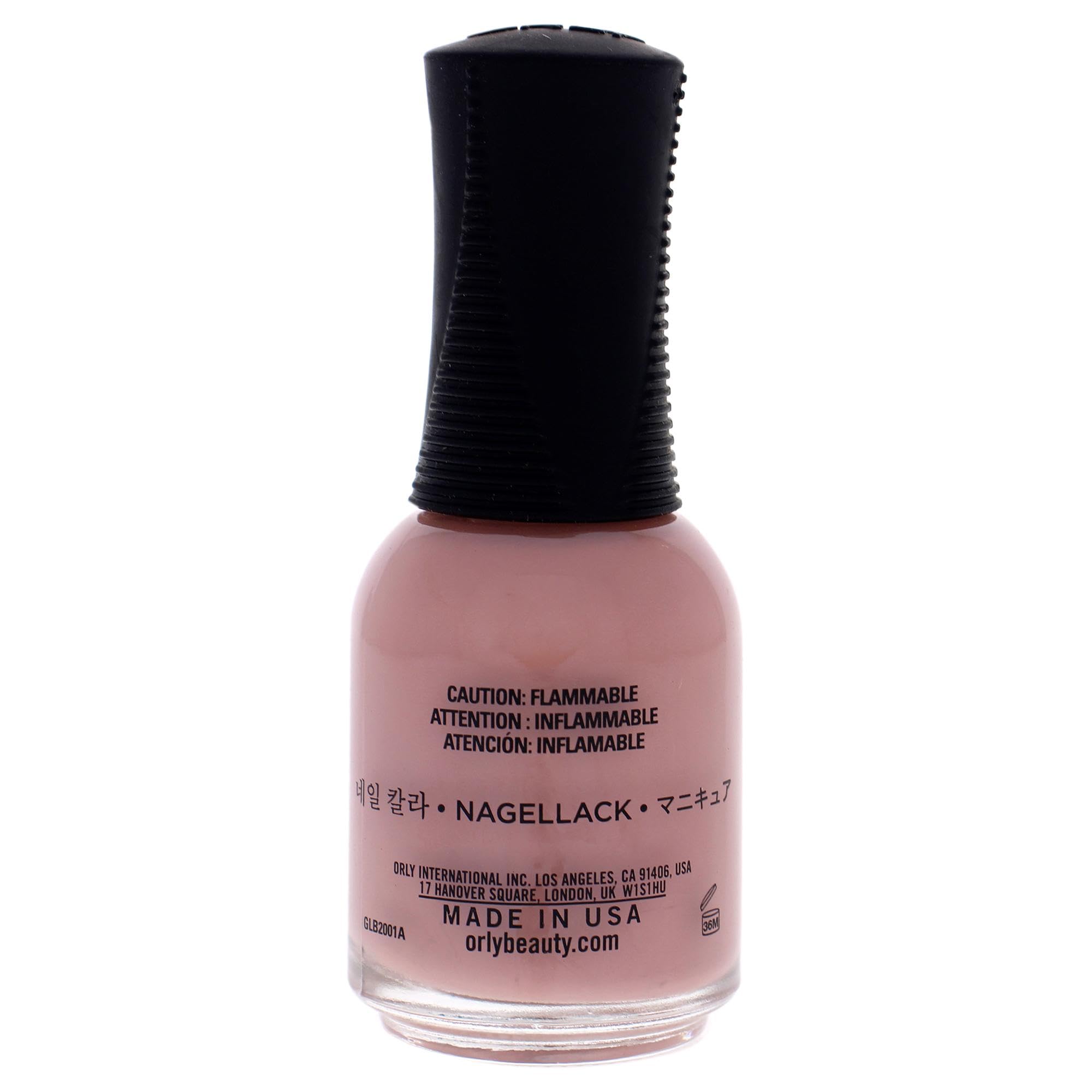 ORLY NL Rose All Day Nail Polish - 0.5 oz Long-Lasting Gel-Like Shine - Vegan & Cruelty-Free - Perfect for Manicures, Pedicures & Nail Art Designs