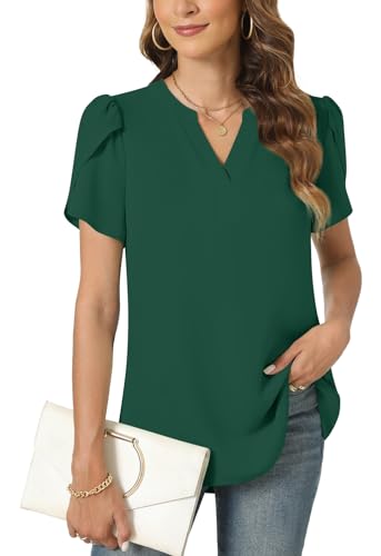 S-v Neck Dark Green