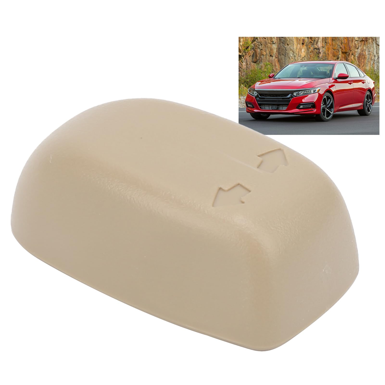 Aramox Seat Switch Knob Replacement for Honda Accord CRV - 81252-SDB-A71ZC Seat Adjustment Control Button | Perfect for Car Interior Repair & Comfort Upgrade