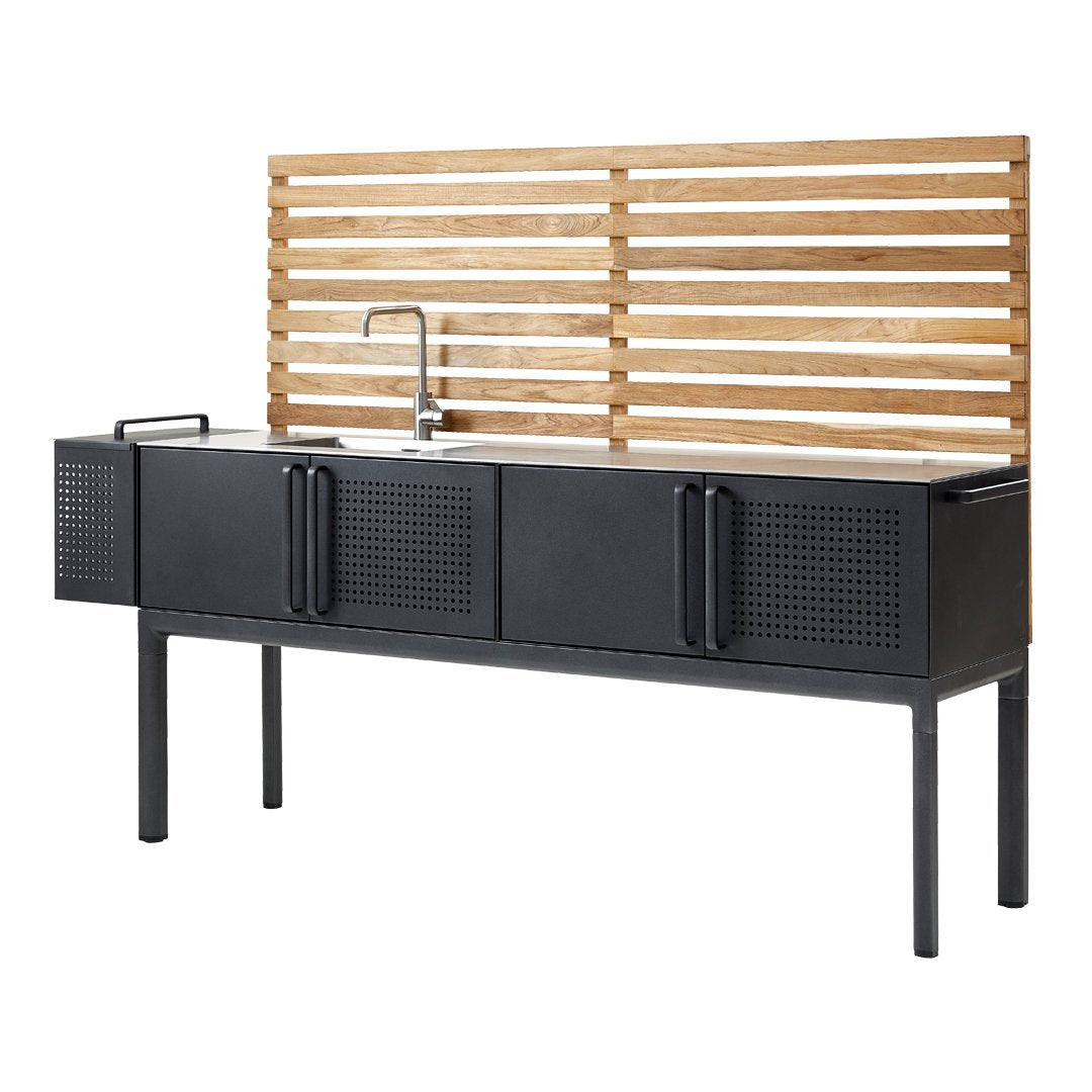 Premium Drop Outdoor Kitchen Module - Durable Stainless Steel BBQ Grill Island for Backyard, Patio & Camping | Perfect for Outdoor Cooking, Entertaining & RV Adventures