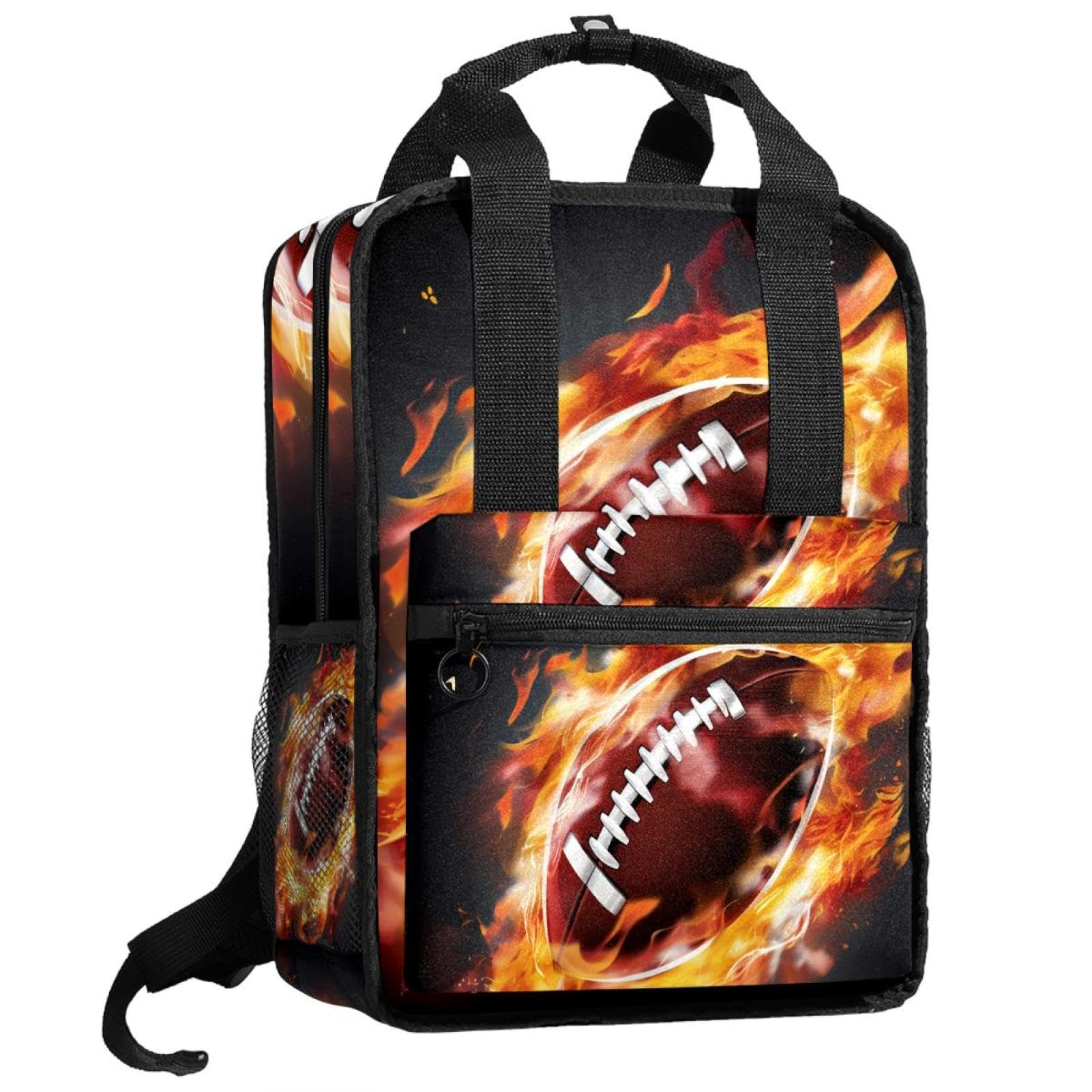 Best Travel Backpack for Men & Women - Durable Waterproof Hiking Backpack for Outdoor Adventures, American Football Games & Fire Safety - Perfect for Camping, Commuting & Sports